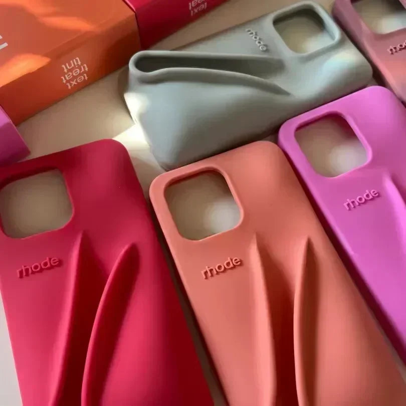 Lipstick Soft Silicone DIY Rhode Phone Case For iPhone 16 15 14 13 12 11 Pro Max Plus Portable Lip Gloss Holder Ins Hot Cover Lipstick Soft Silicone DIY Rhode Phone Case For iPhone 16 15 14 13 12 11 Pro Max Plus Portable Lip Gloss Holder Ins Hot Cover